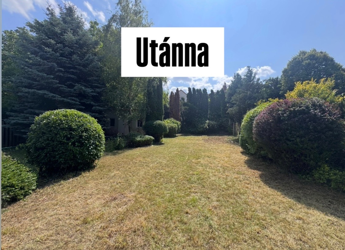 Utána – kertészeti munka